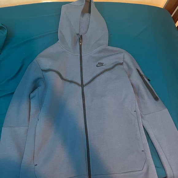 Nike | Sweaters | Nike Tech Fleece Diffused Blue | Poshmark